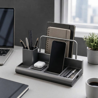 Navorli™ Executive Workstation Dock & Multi-Device Desk Organizer